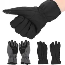 1 пара Зимние перчатки полиэстер Водонепроницаемый морозостойких лыжные перчатки ветрозащитные зимние перчатки Сноуборд Велоспорт теплые перчатки