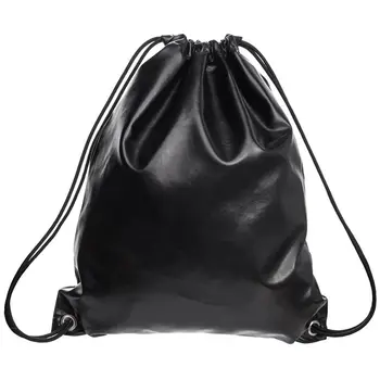 

New Arrival Fashion Women PU Leather Drawstring Backpack Rucksack Shoulder Bags