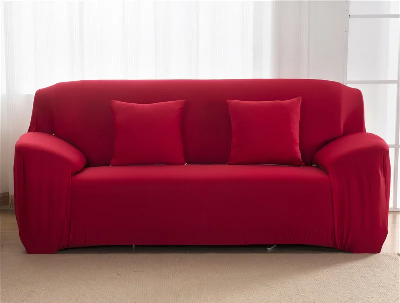 Твердые Цвет эластичный диван чехлов стрейч диванных чехлов для Гостиная протектор мебели кресло Ipad Mini 1/2/3/4 местный