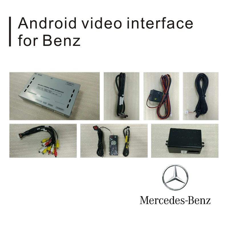 4 х ядерный Android навигационная коробка + видео Интерфейс для mercedes benz 2007 S class W221