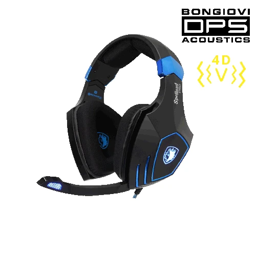  SADES Spellond Pro Bongiovi Acoustics DPS Gaming Headset Headphones Deep Bass Vibration Gamer headp