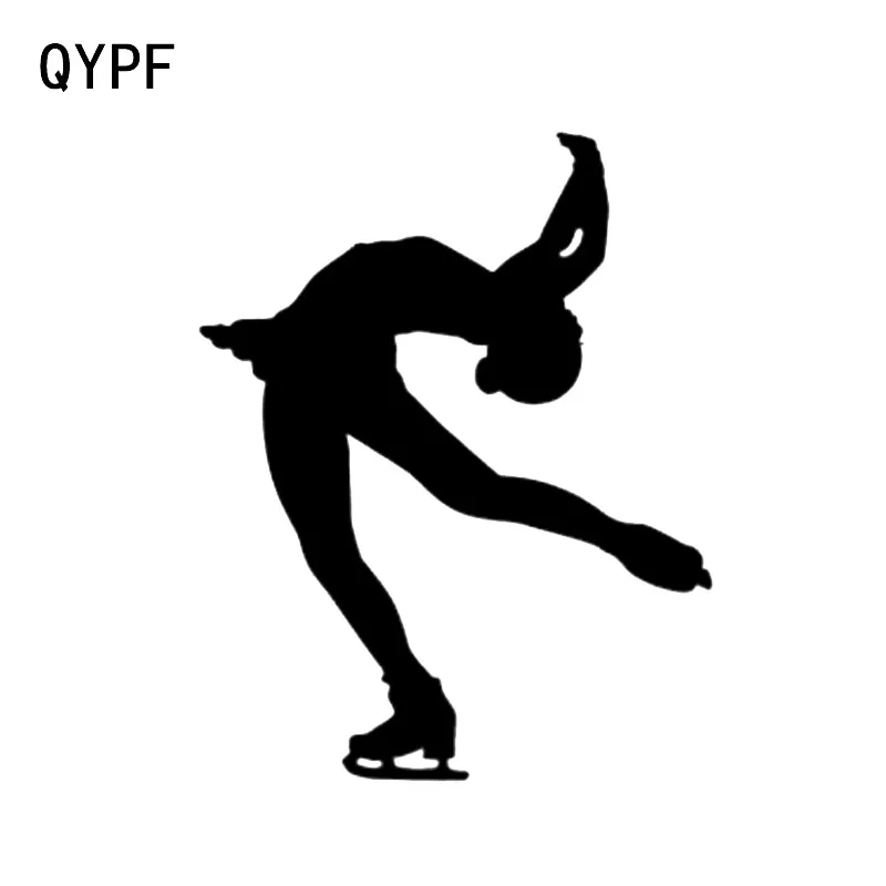 QYPF 9 9*12 5 аэробные упражнения танцовщица прыжки Декор винил автомобиль стикер на