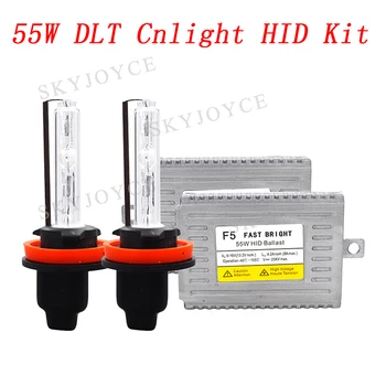 

Car Headlight Kit 55W DLT Fast Bright F5 Bulb Ballast Cnlight Bulb H1 H7 H11 9005 9006 D2H HID Bulb 55W Bulb Ballast HID Kit