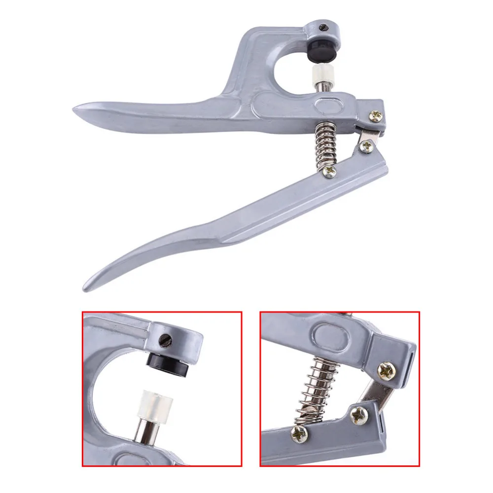 

1 tool pliers 12 mm T5 resin fastener button + 25 colors 350 sets of plastic snap baby clothes durable