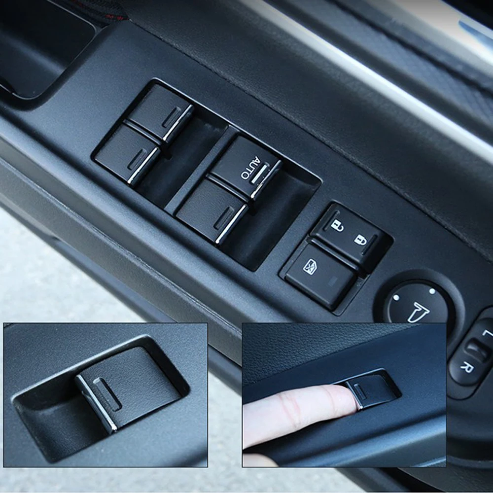 Car styling for Honda CRV CR V Windows Lift Switch Sticker Door Button