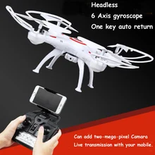 RC Drone with HD Camera Remote Control Quadcopter Helicopter 2.4G Profissional Dron or Drones without camera free shipping