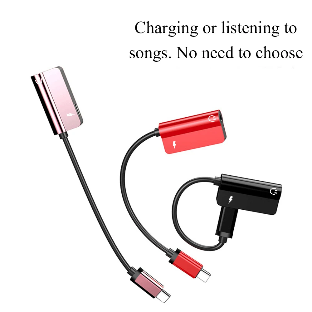 Type C Adapter to 3.5mm Headphone Aux Jack + Charging Supports Charger,Listening, Audio Tupe-C Converter Headphone adapter Cable Type C Adapter to 3.5mm Headphone Aux Jack + Charging Supports Charger,Listening, Audio Tupe-C Converter Headphone adapter Cable