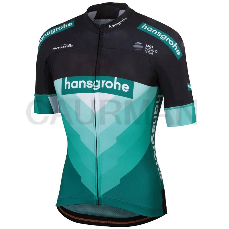 Hansgrohe Велоспорт Джерси pro летняя одежда для велосипедных гонок Ropa Ciclismo с коротким рукавом Футболка для езды на велосипеде Maillot Ciclismo - Цвет: 2