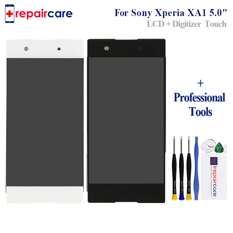 

For Sony Xperia XA1 LCD Display Touch Screen Digitizer Assembly Replacement G3116 G3121 G3112 5.0" For SONY XA1 LCD