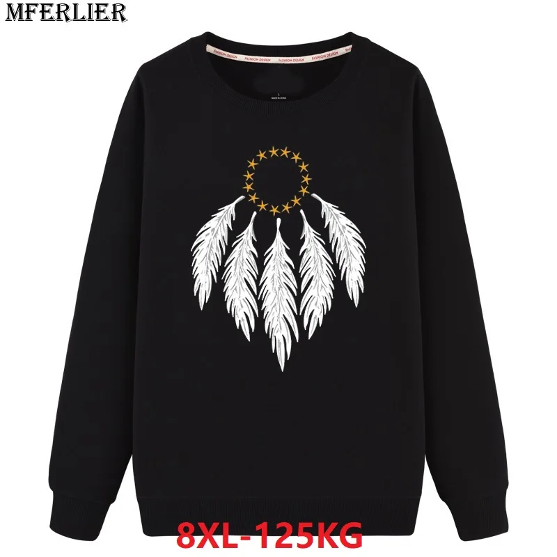 Мужские повседневные кофты hipster 8XL Большие размеры большой 5XL 6XL 7XL Творчество