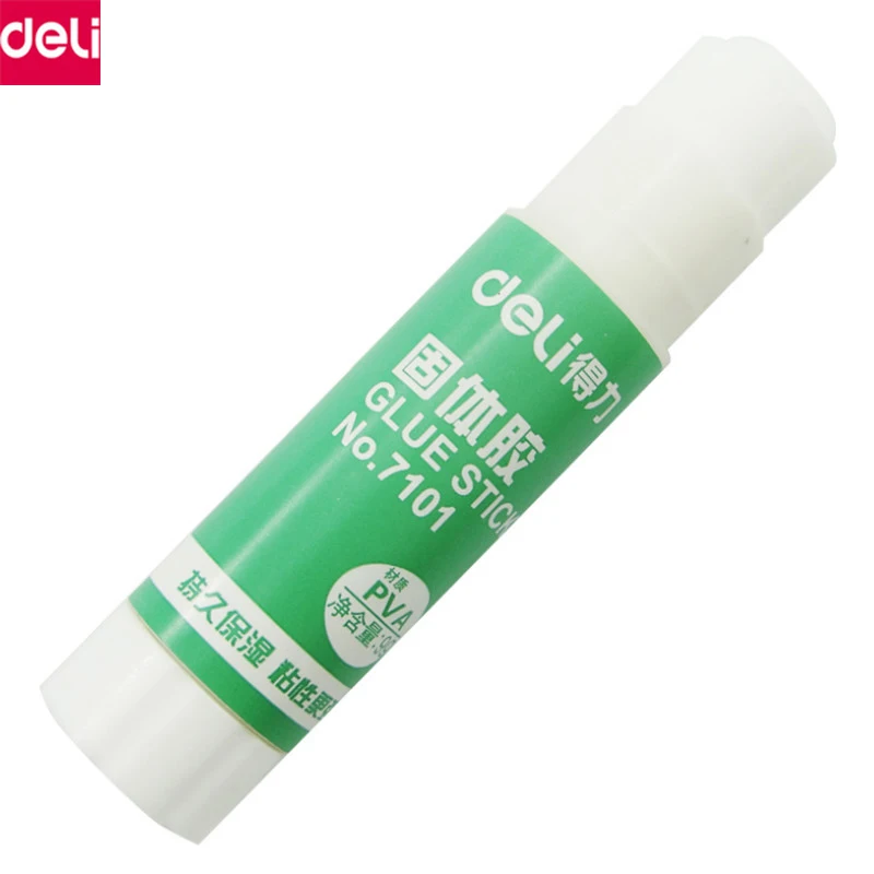 Deli Solid Glue Stick Strong Adhesion Glue for Papers Notebook Scrap