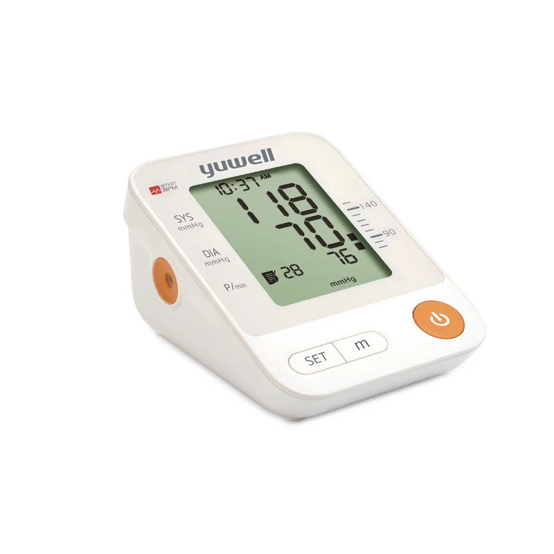  YUWELL YE670D Rechargeable Portable Blood pressure meter Upper Arm Tonometer Sphygmomanometer voice