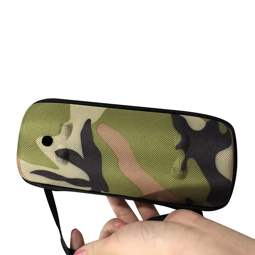 Камуфляжный жесткий чехол на молнии, портативный противоударный чехол для хранения, уличная дорожная сумка для переноски для JBL Flip 3 Bluetooth динамик