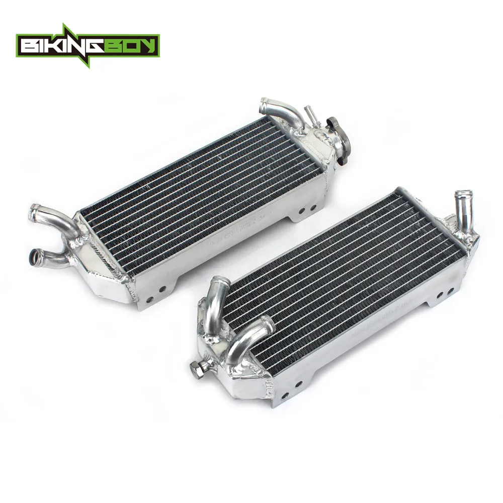

BIKINGBOY Radiator Engine Cooling for SUZUKI DRZ400E 00-07 DRZ400S 00-17 DRZ 400 SM SuperMotard 05-17 DRZ400 00-04 Motor Cooler