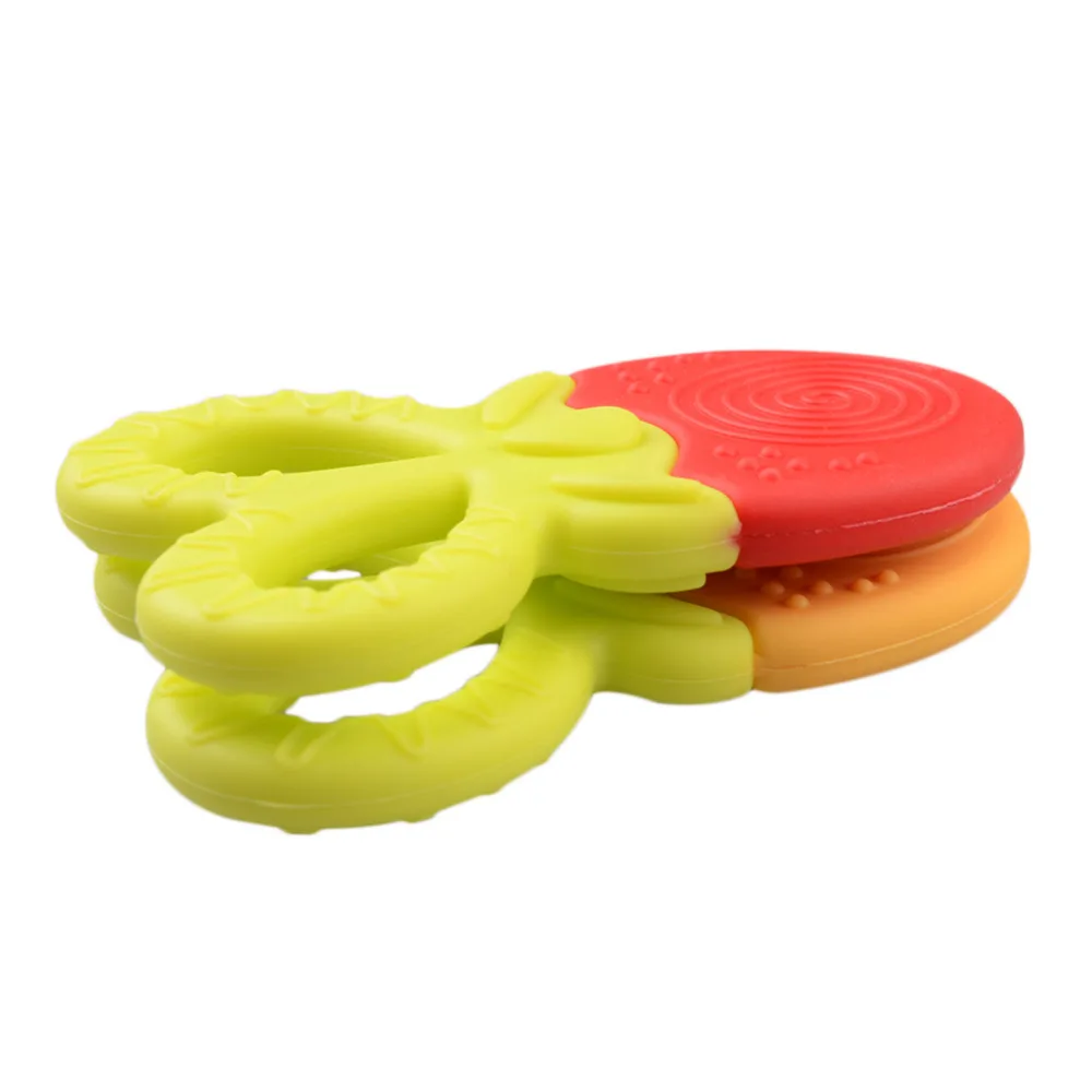 Cute Baby Candy Teether Biting Toy Food Grade Silicone Teether Gutta Pertscha Original Teething