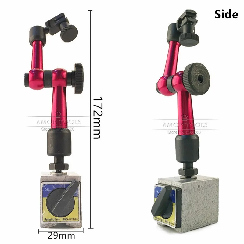 FJS Магнитная база мини-держатель универсальный для рычага Guage циферблат тестовый индикатор инструмент Магнитная подставка