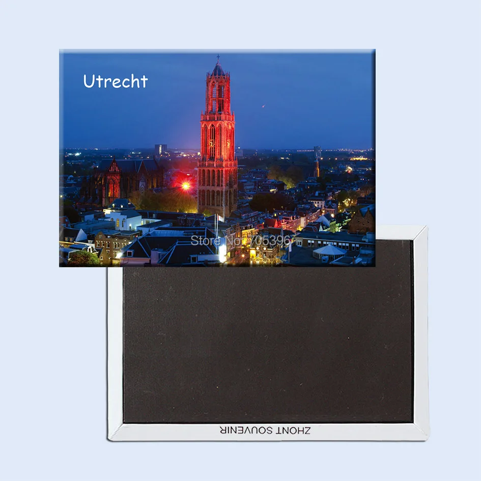 

Tourist Refrigerator Magnets 78*54mm,Dom-Tower-Cathedral-Of-Saint-Martin-Utrecht-Netherlands Souvenir Fridge Magnets 20748