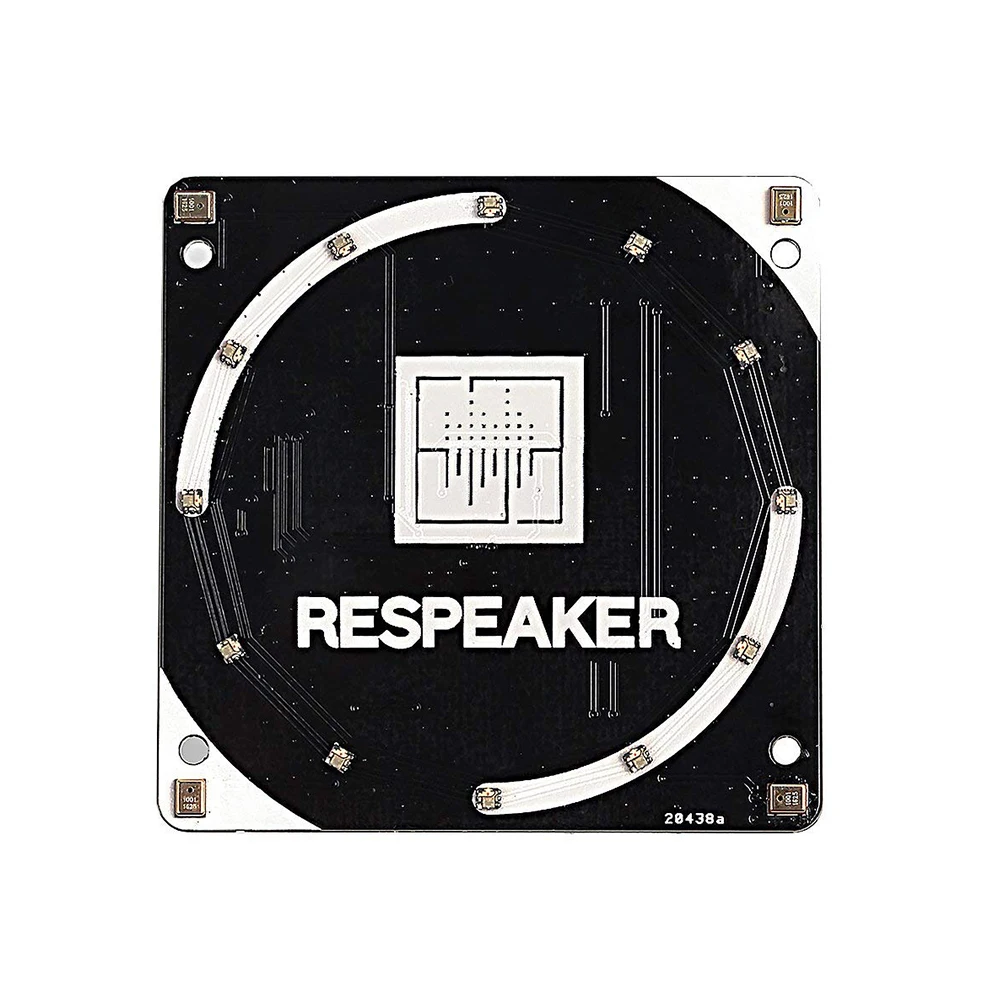 

ReSpeaker 4-Mic Array for Raspberry Pi,is a quad-microphone expansion board
