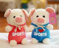 Кэндис Го! Супер милые плюшевые игрушки любят спорт животных с капюшоном слон свинья кролик мышь медведь мягкие куклы подарок на день
