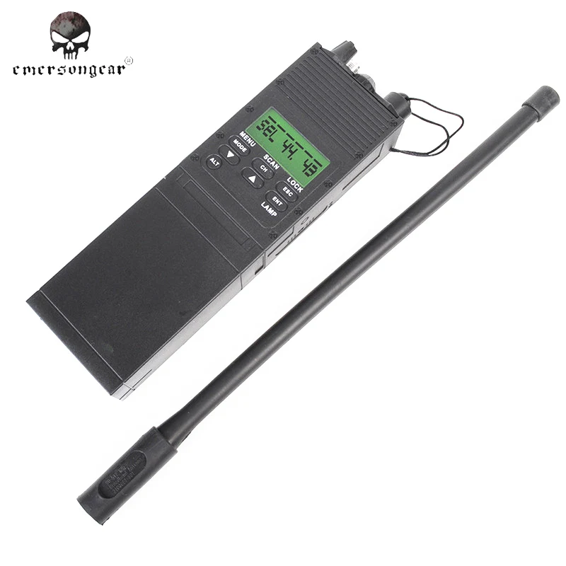 

EMERSON PRC-148 Dummy Radio Case Airsoft Talkie Walkie Case 1:1 Radio Dummy No Function Military Paintball Radio Black EM3287