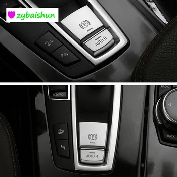 

Parking brake switch P button aluminum decorative sticker for BMW F10 F07 F01 X3 F25 X4 F26 F11 F06 X5 F15 X6 F16 Car accessorie
