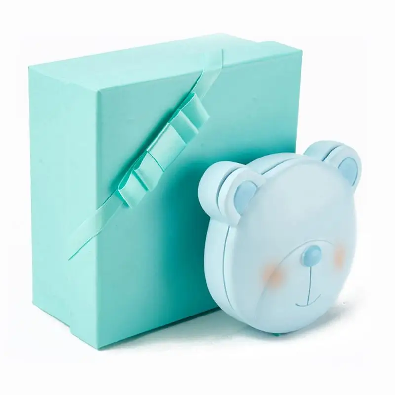 Детские Лиственные коробка детских зубов сохранение коллекцией Новорожденные подарок - Цвет: Light Blue