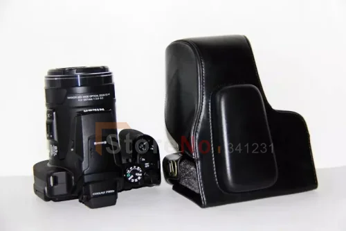 Высокое качество фото сумка из искусственной кожи Камера сумка для NIKON Coolpix P900s P900 DSLR цифровой Камера сумки на плечо 3 цвета
