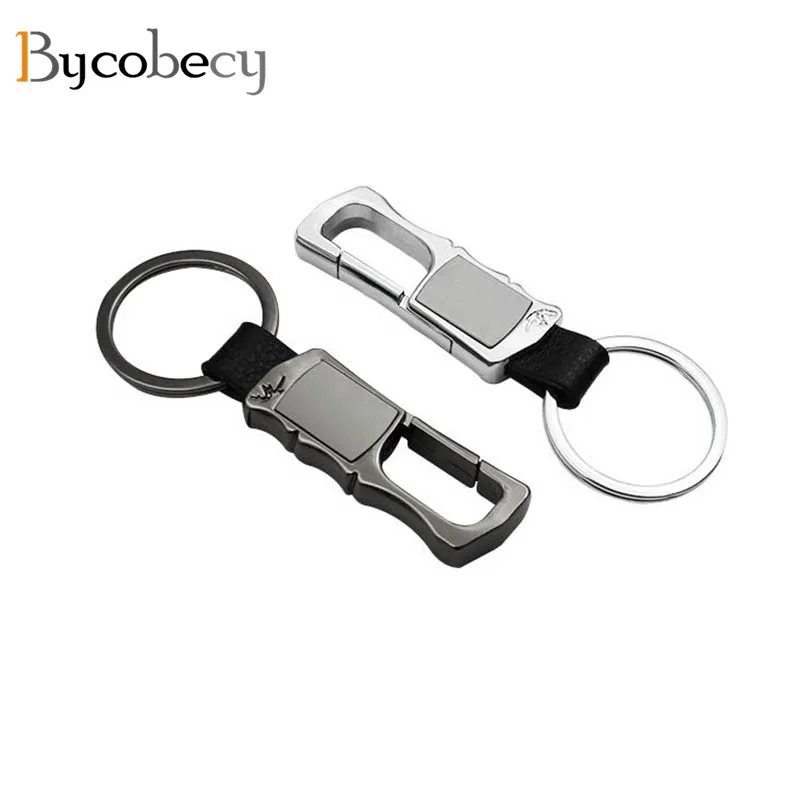 Bycobecy DIY EDC Key Holder Aluminum Alloy Keychain Flexible Key Holder