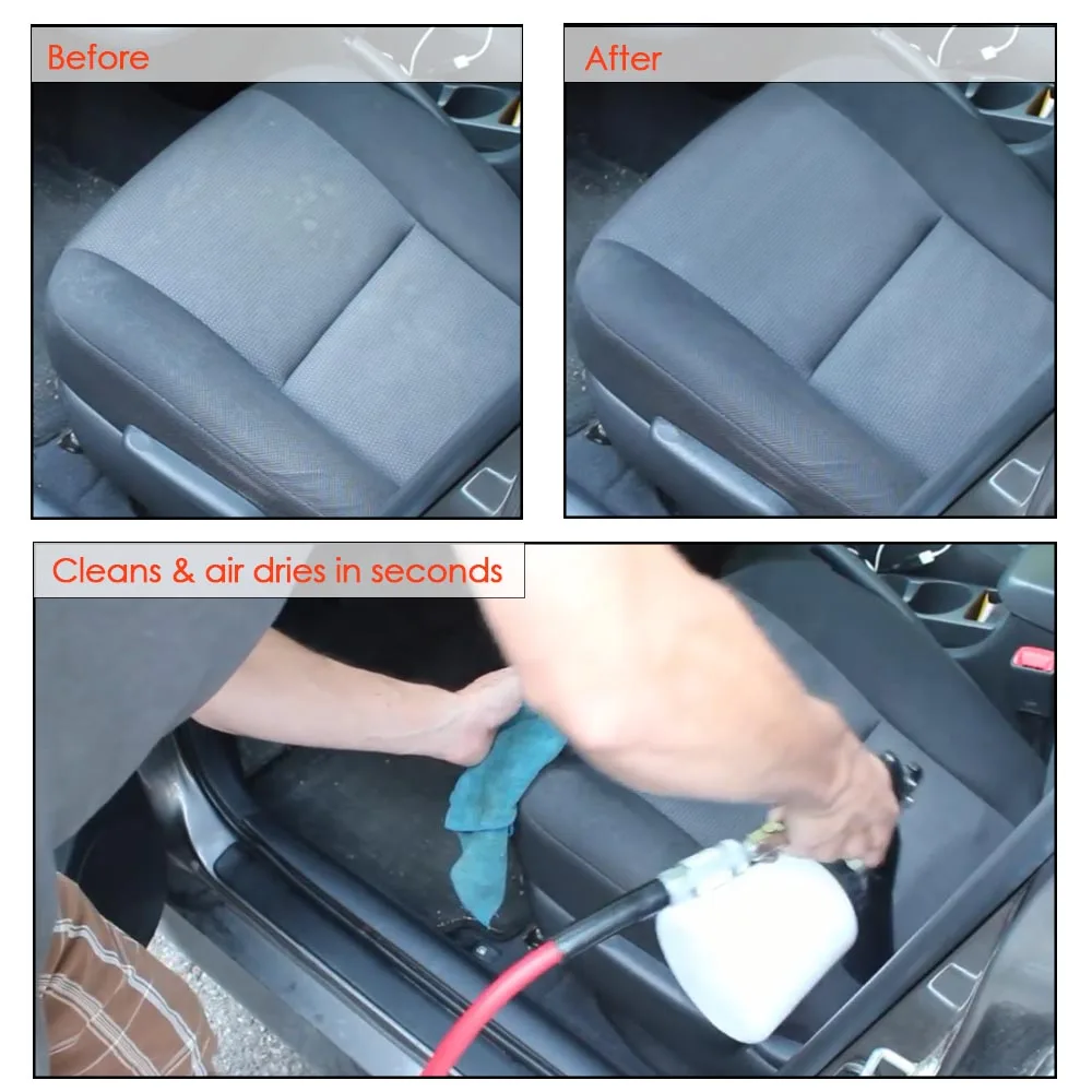 TORNADO EFFECT for Car, Upholstery, Plastic, Carpet Air Pulse