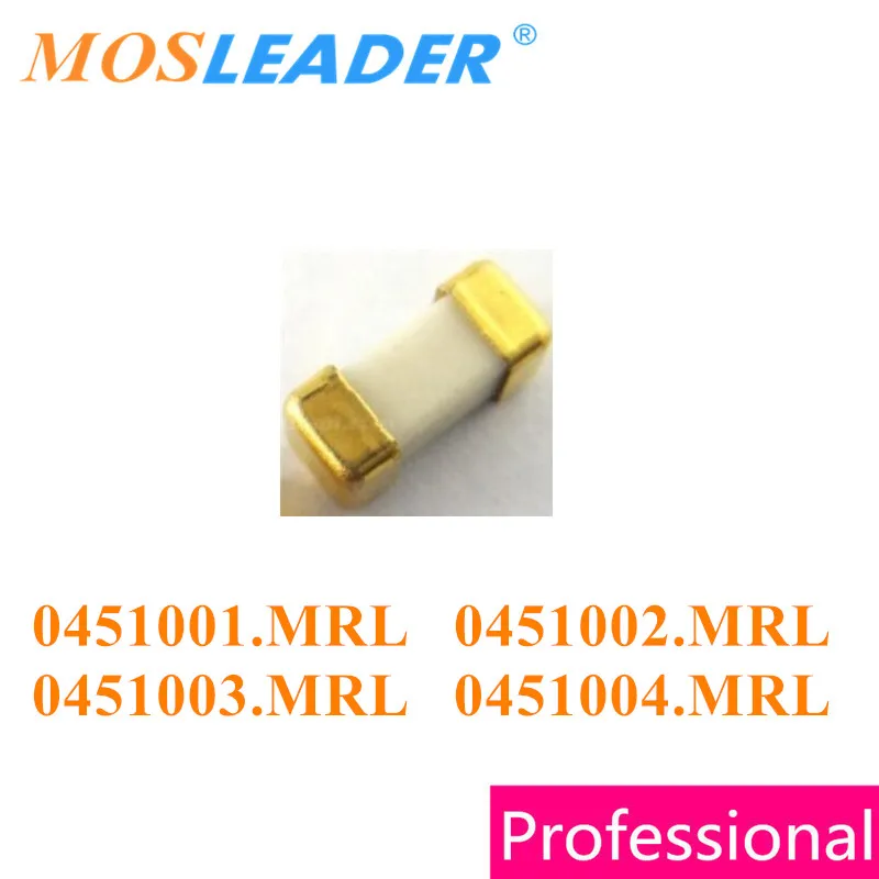 Mosleader 1000 шт. 0451001.MRL 0451002.MRL 0451003.MRL 0451004.MRL 1A 2A 3A 4A 125V Оригинальный китайский разные
