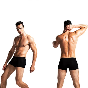 

2019 New Boxer Homme Underpants U Convex Pocket Boxer Boxer Shorts Men Comfortable Underwear Hot Men Soft male Underwear