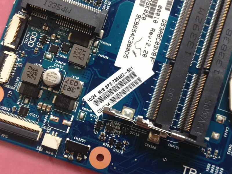 736482 001 подходит для HP ENVY17 J 17 j Материнская плата ноутбука 501 6050A2563801 MB A02 полностью