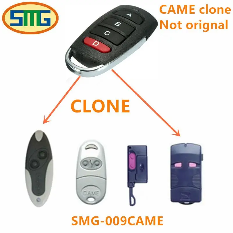 Buy 1pcs universal gate garage door opener duplicate gate remote control came