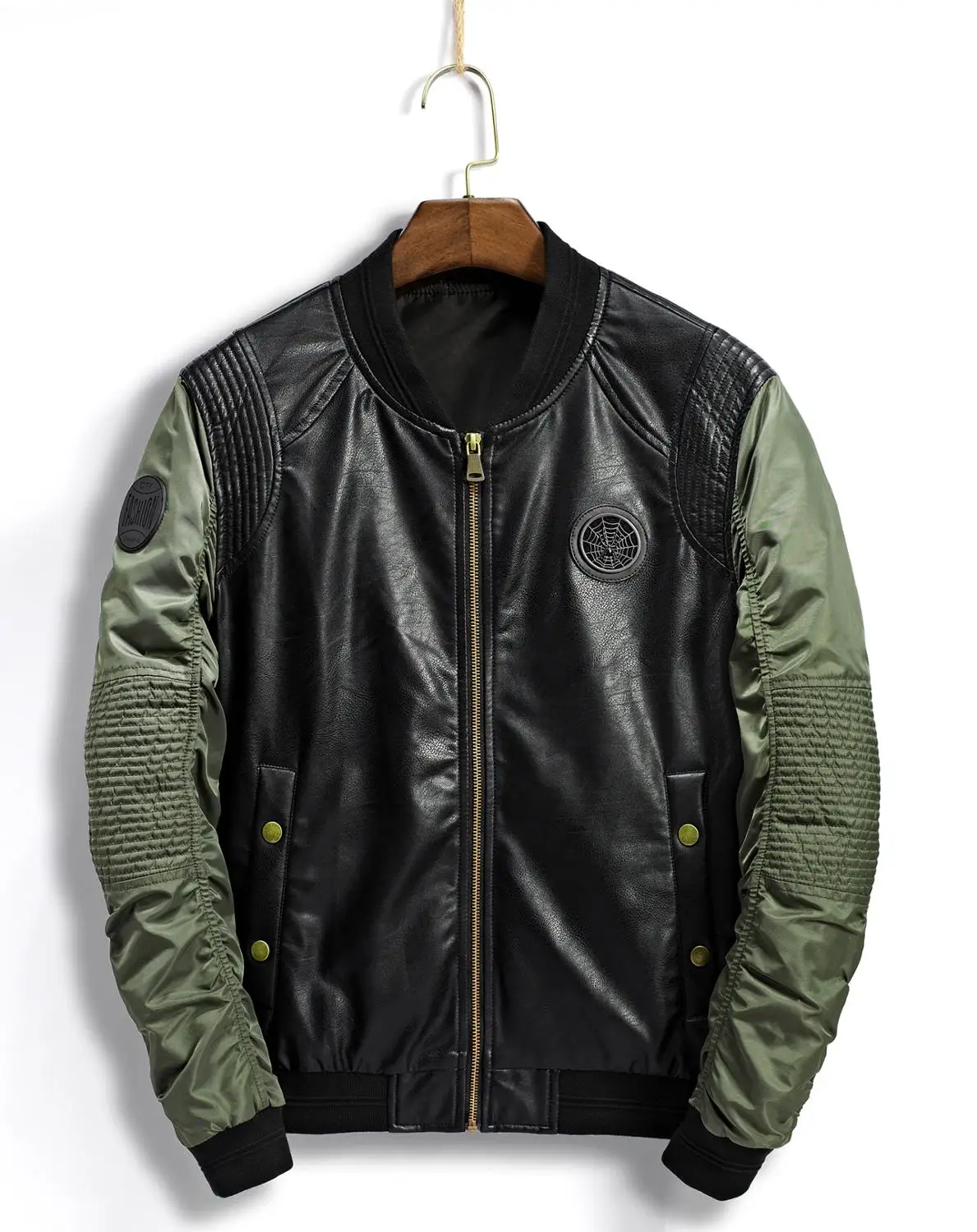 

Pilot Military Bomber Men Jacket Autumn Winter Leather Denim Camouflage Army Jackets For Men's Coat Streetwear