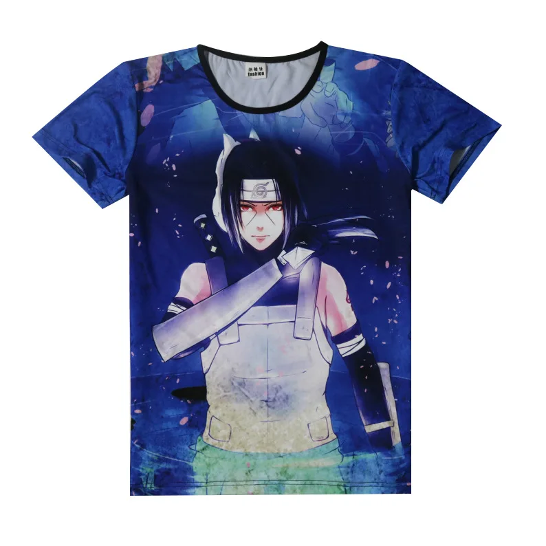 Anime Naruto T Shirt Men 3D Print T-shirts Boruto Sasuke Akatsuki Tshirt Brand Clothing Street Wear  Summer Tees Tops Luxtees (9)