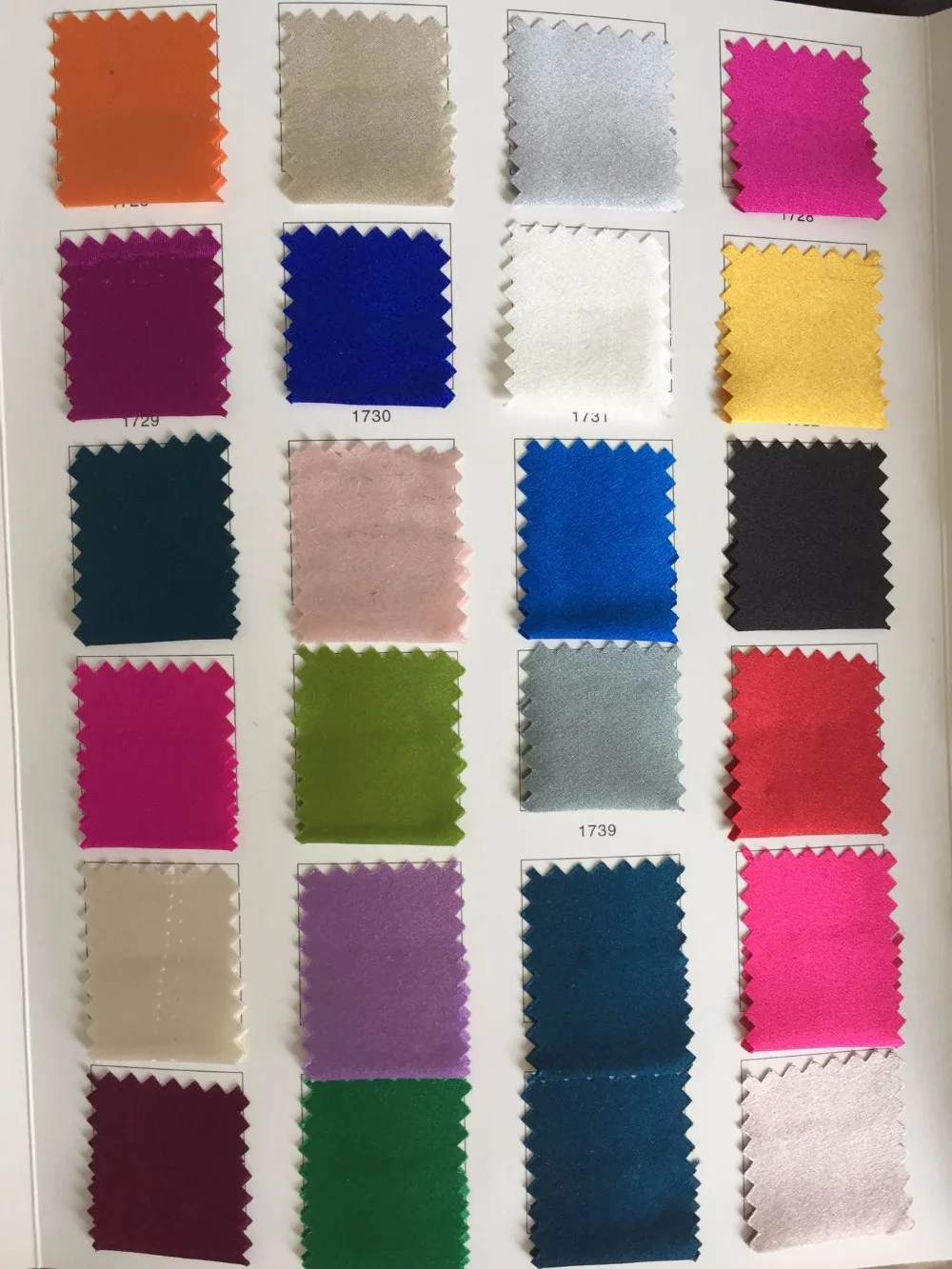 30mm satin color chart 2
