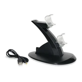 

Ps4 handle charger stand Dual USB Dock Station 5V Output for Playstation 4 PS4 Controller