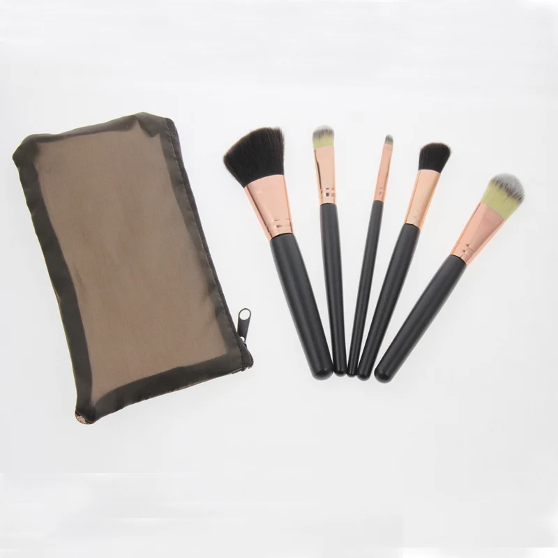 

Women Girl Face Beauty Tool Cosmetic Complexion Makeup Kit Set With Bag Include Foundation Concealer Contoured Cheek Brush