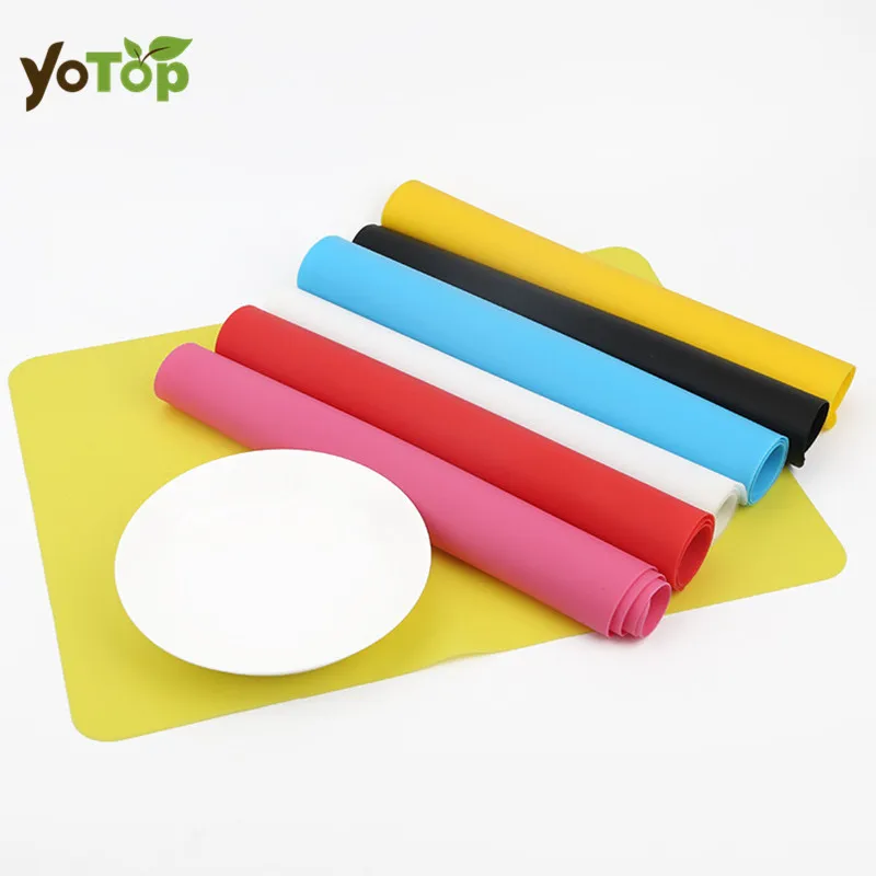 

YOTOP Silicone Mats Baking Liner Silicone Oven Mat Heat Insulation Pad Bakeware Kids Foods Mats Non-stick Cooking Tools 40*30cm