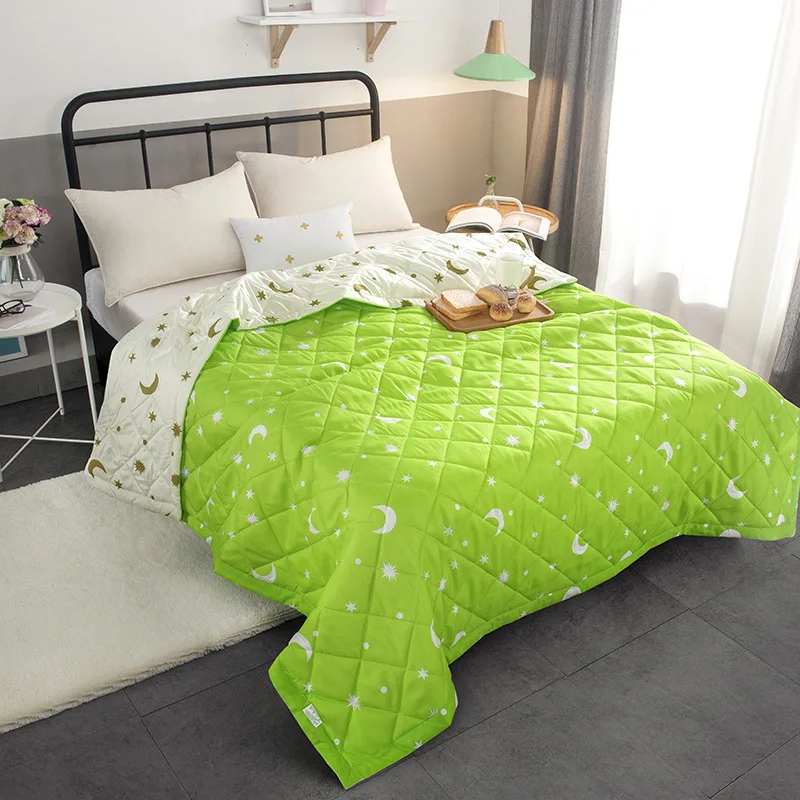 

New Solid pink white Bedspread Summer Quilt Blanket Comforter Bed Cover Quilting Home Textiles Suitable for Children adult 29