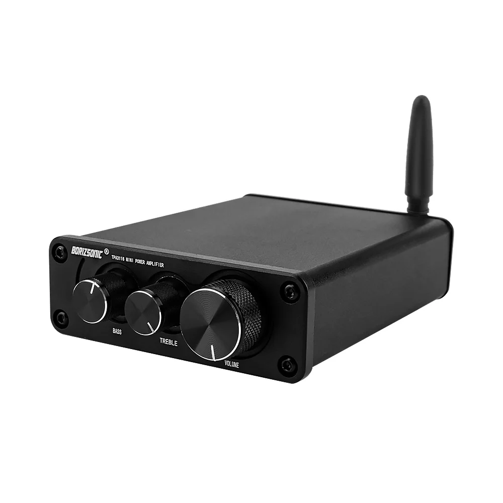 Mini Bluetooth 5.0 HiFi TPA3116 50W x2 Power Stereo Amplifier w// Power Adapter
