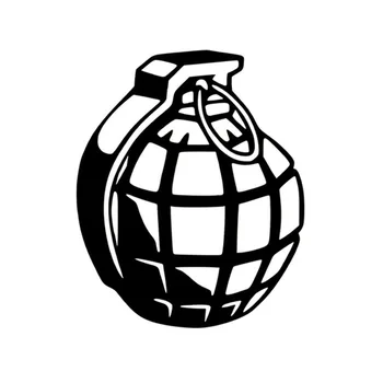 

Wholesale 5pcs,10pcs,15*6.3cm Hand Bomb - Reflective JDM Vinyl Decal Sticker Car Window Laptop Bumper Explosive Bomb Weapon