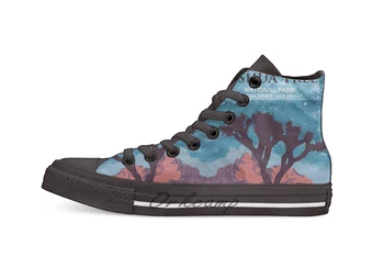 

Joshua Tree National Park. Novelty Design Casual Canvas Shoes Custom shoes Drop Shipping