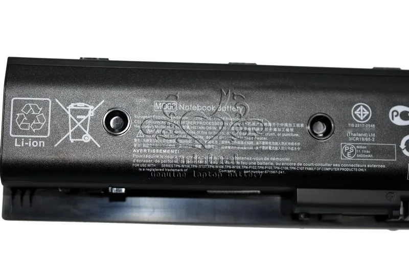 Аккумулятор для ноутбука JIGU MO06 MO09 оригинальный аккумулятор HP Pavilion DM6 DM6T M6 с с.