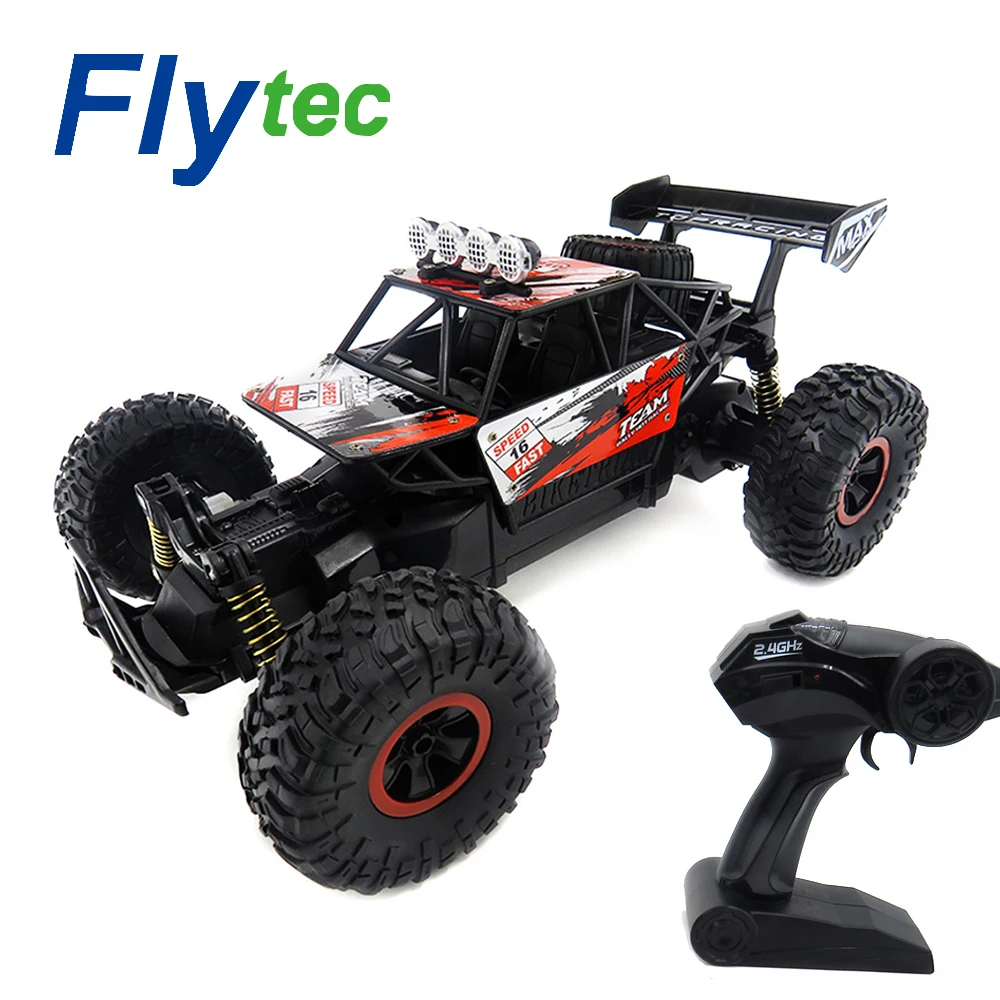 Flytec RC автомобиль 16 км/ч 1/18 4WD 2 4 ГГц независимая подвеска Весна внедорожные
