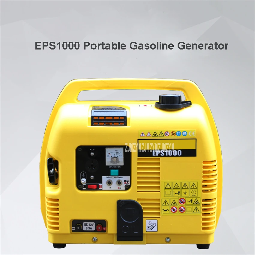 EPS1000 Portable Household Gasoline Generator Home Small Silent Generator Single Phase Gasoline Generator 1000W 220V 88CC 4.2L EPS1000 Portable Household Gasoline Generator Home Small Silent Generator Single Phase Gasoline Generator 1000W 220V 88CC 4.2L