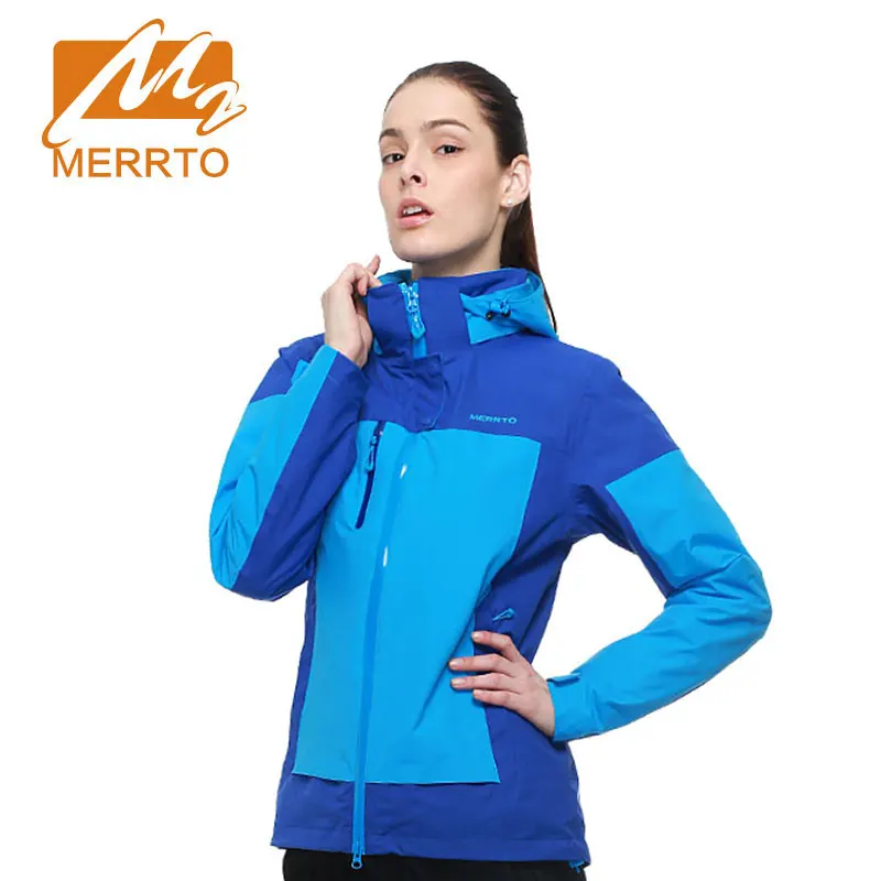 

MERRTO New Arrival Women Soft Shell Jackets Waterproof Sports Stand Collar Hoodie Coat Warm Cold Resistan Outdoor Hiking Jackets