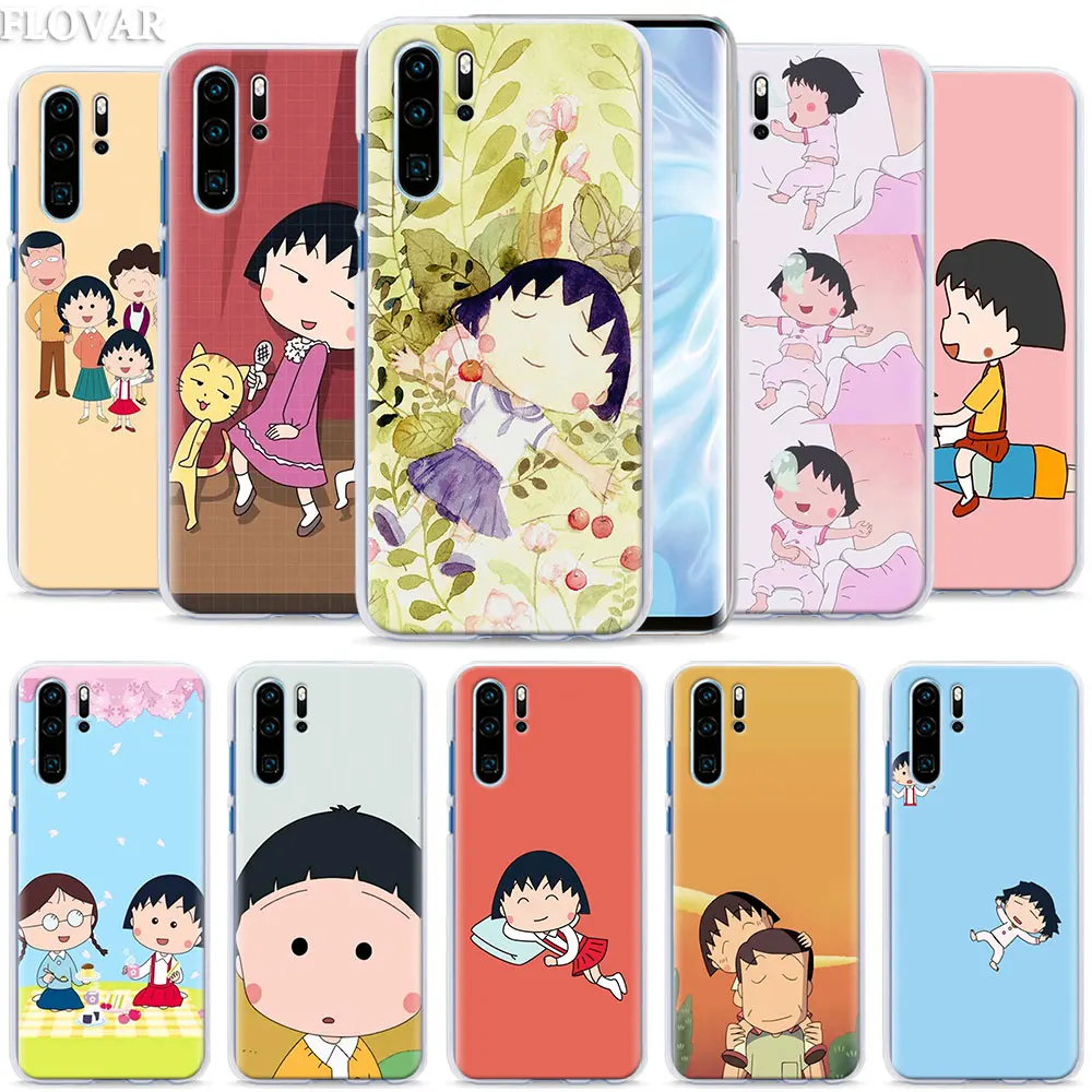 

Sakura Momoko Chibi Maruko Chan Phone Case coque for Huawei P30 Pro P10 P20 P30 Lite P8 P9 Lite P Smart Plus case