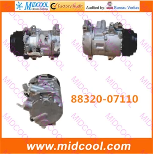 

HIGH QUALITY AUTO AC COMPRESSOR 6SBU16C FOR 88320-07110 8832007110