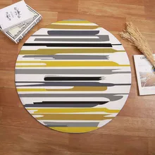 Круглый коврик арт-деко ковер для гостиной спальни кабинет детская комната мягкий ковер